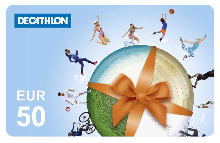 Decathlon Gutschein 50 Euro | Gutscheine | Sonepar Prämien-Welt